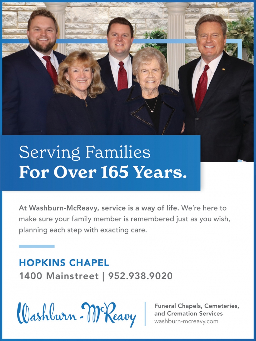 Washburn-McReavy - Hopkins Chapel