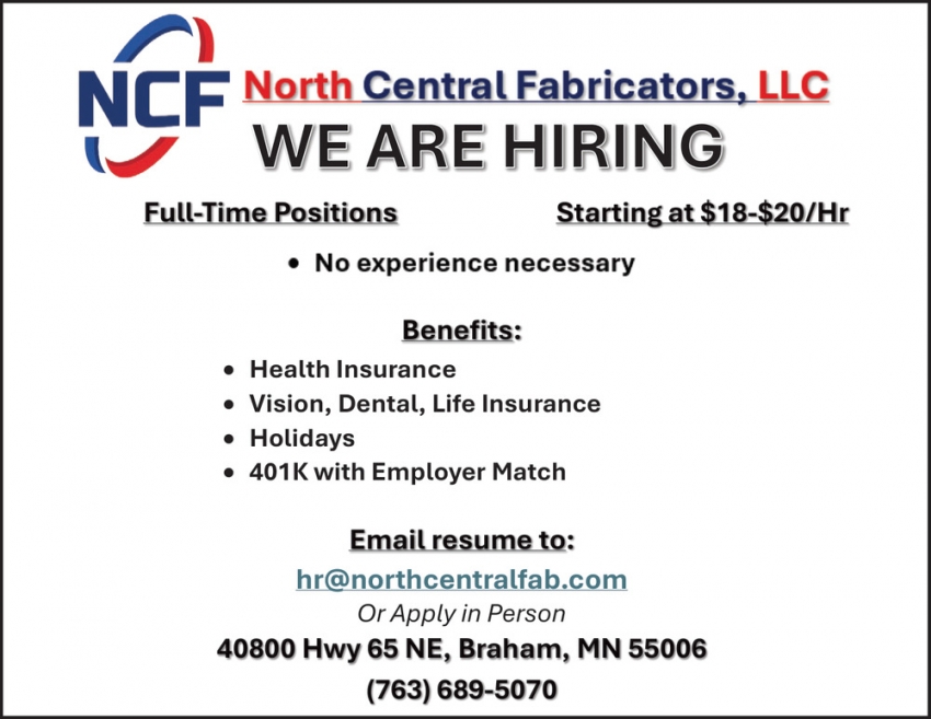 North Central Fabricators, LLC