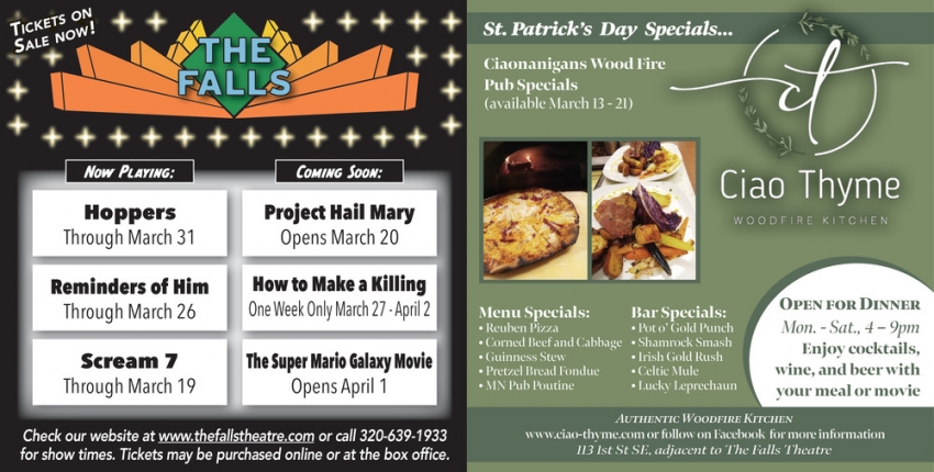 Ciao Thyme - The Falls