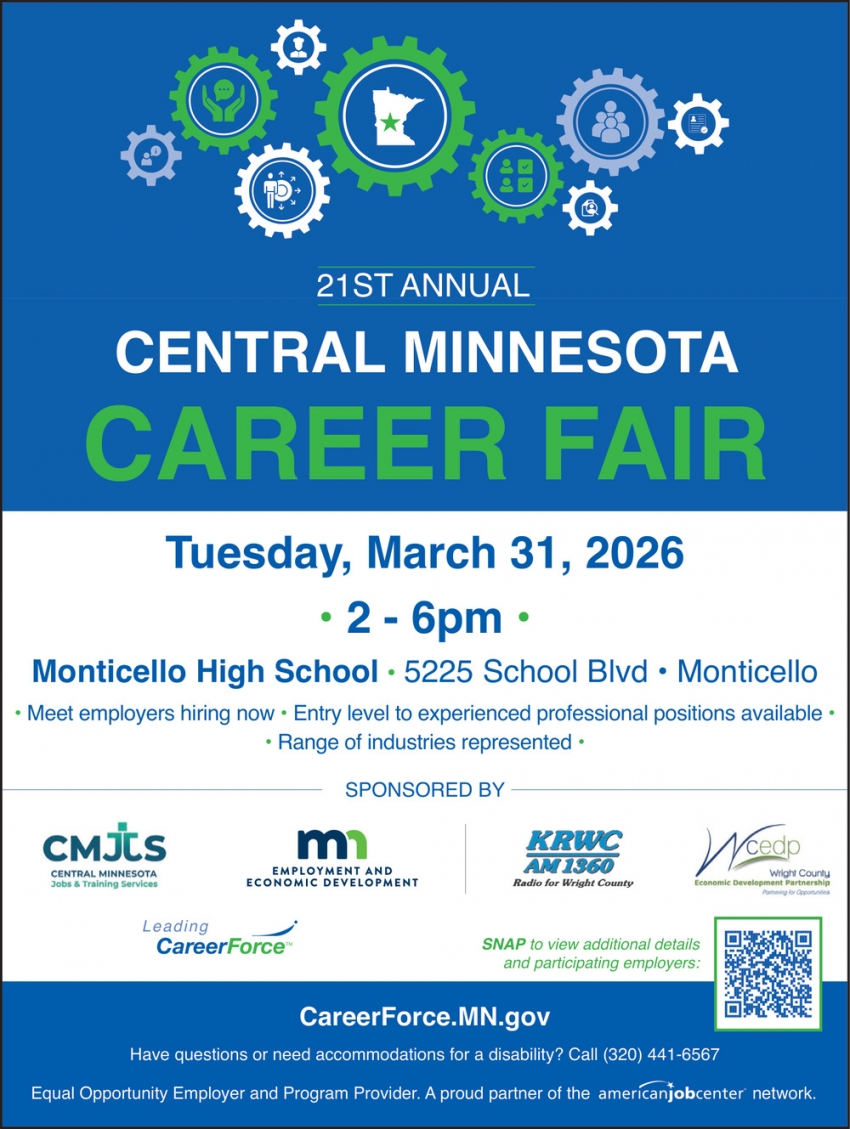 Career Force - Central Minnesota Career Fair