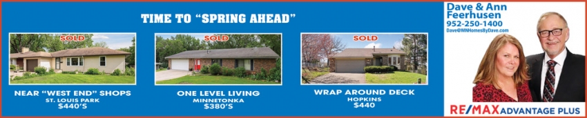 Dave And Ann Feerhusen - Re/Max Advantage Plus