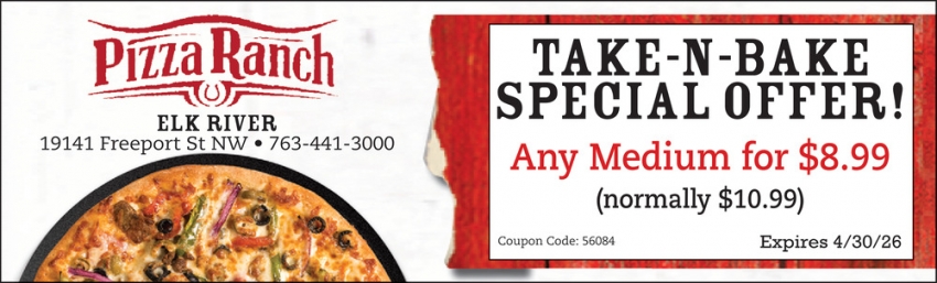 Pizza Ranch - Elk River