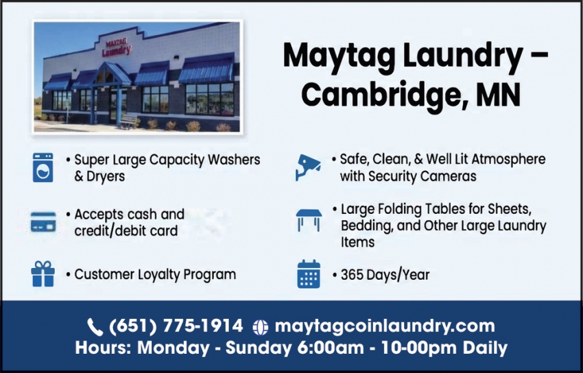 Maytag Laundry - Cambridge