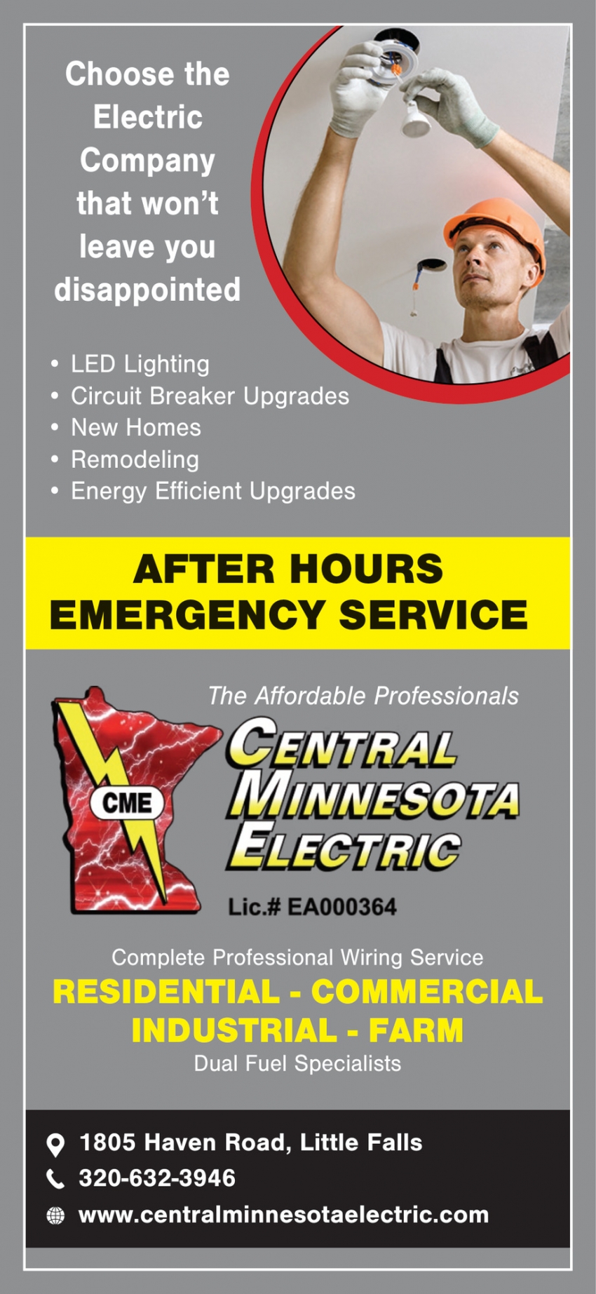 Central Minnesota Electric, Inc