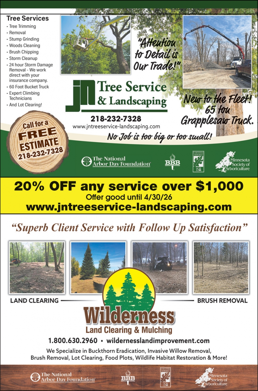 Wilderness Land Clearing And Mulching