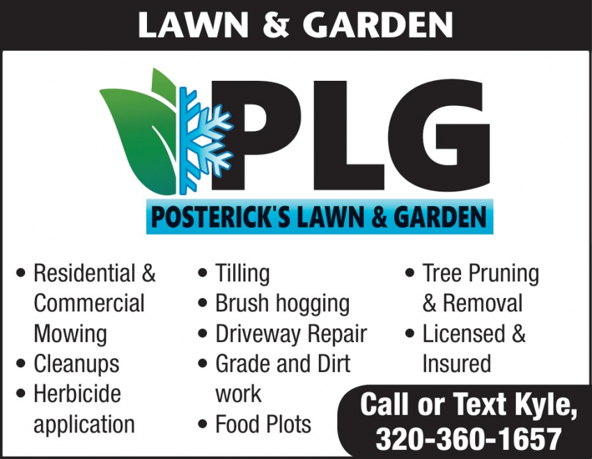 PLG (Posterick's Lawn & Garden)
