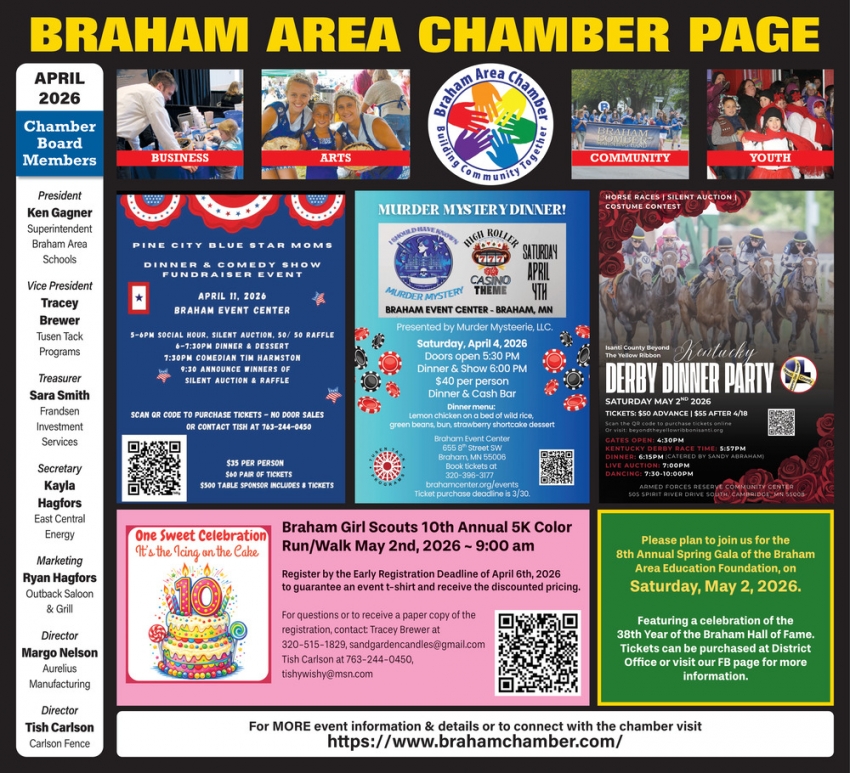 Braham Area Chamber