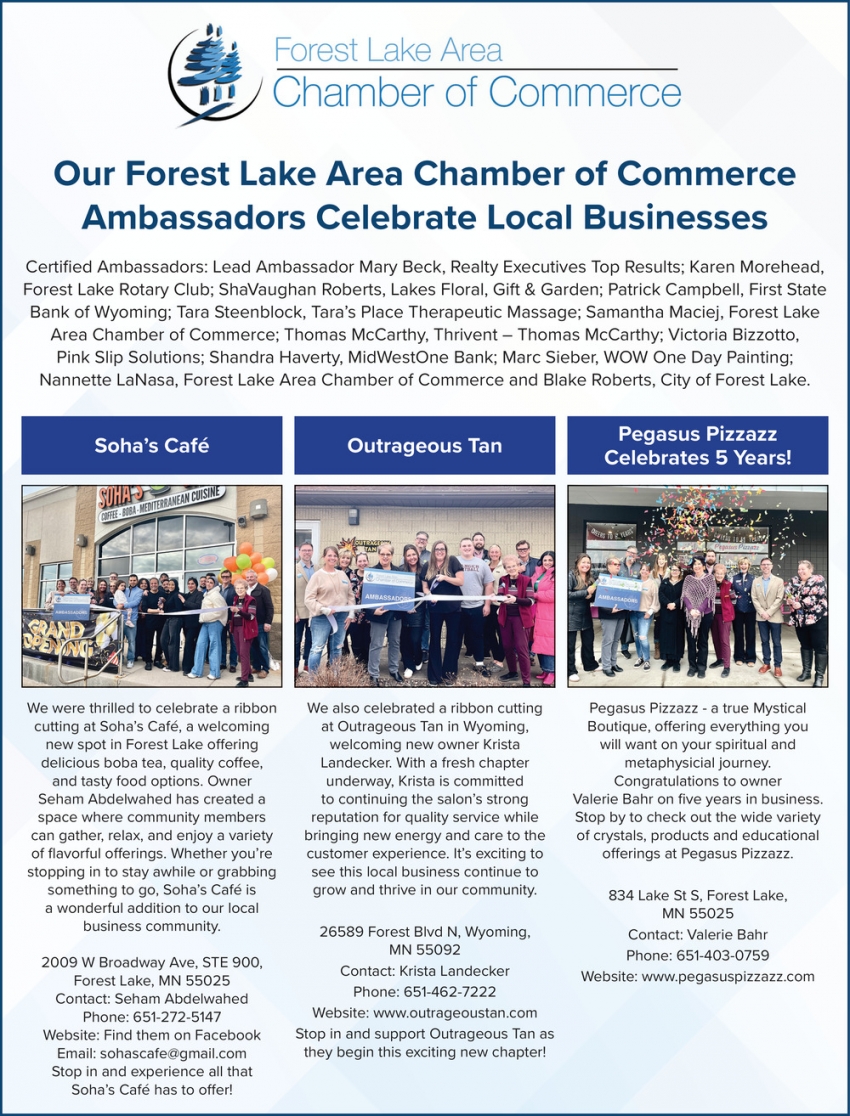 Forest Lake Area Chamber of Commerce