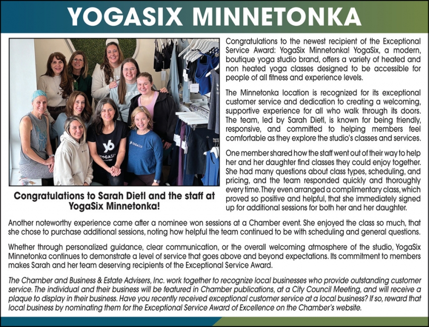 Yogasix Minnetonka