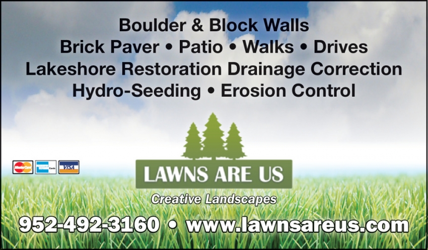 Lawns Are Us Creative Landscapes