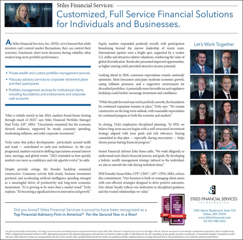 Stiles Financial Services Inc