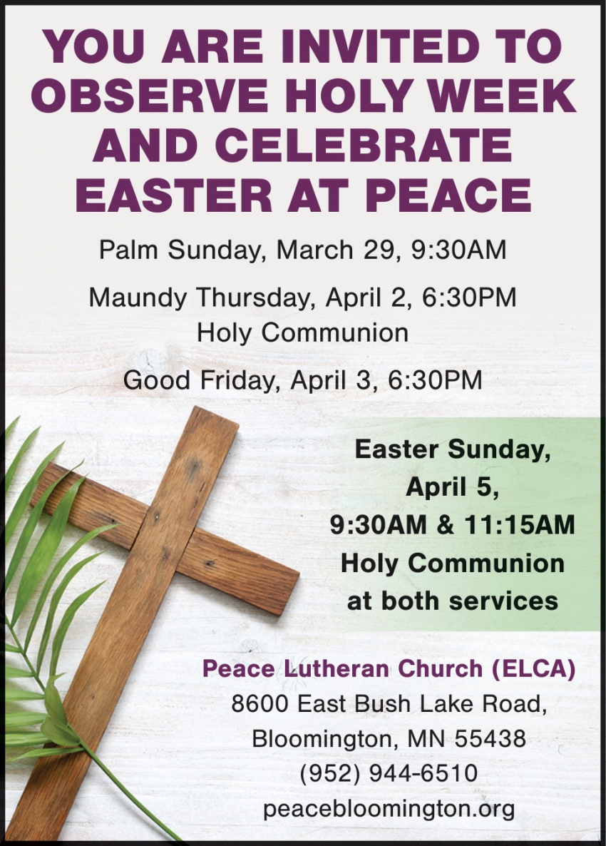 Peace Lutheran Church - Bloomington