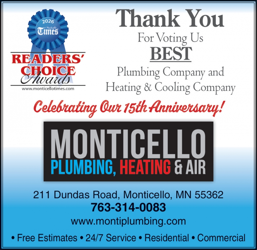 Monticello Plumbing, Heating & Air