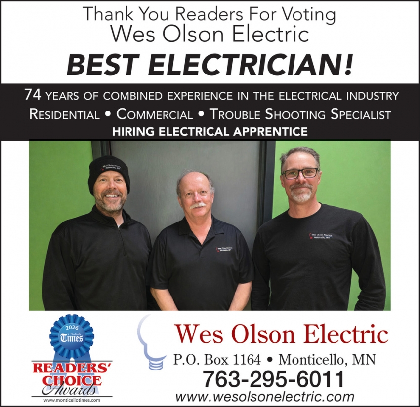 WES OLSON ELECTRIC