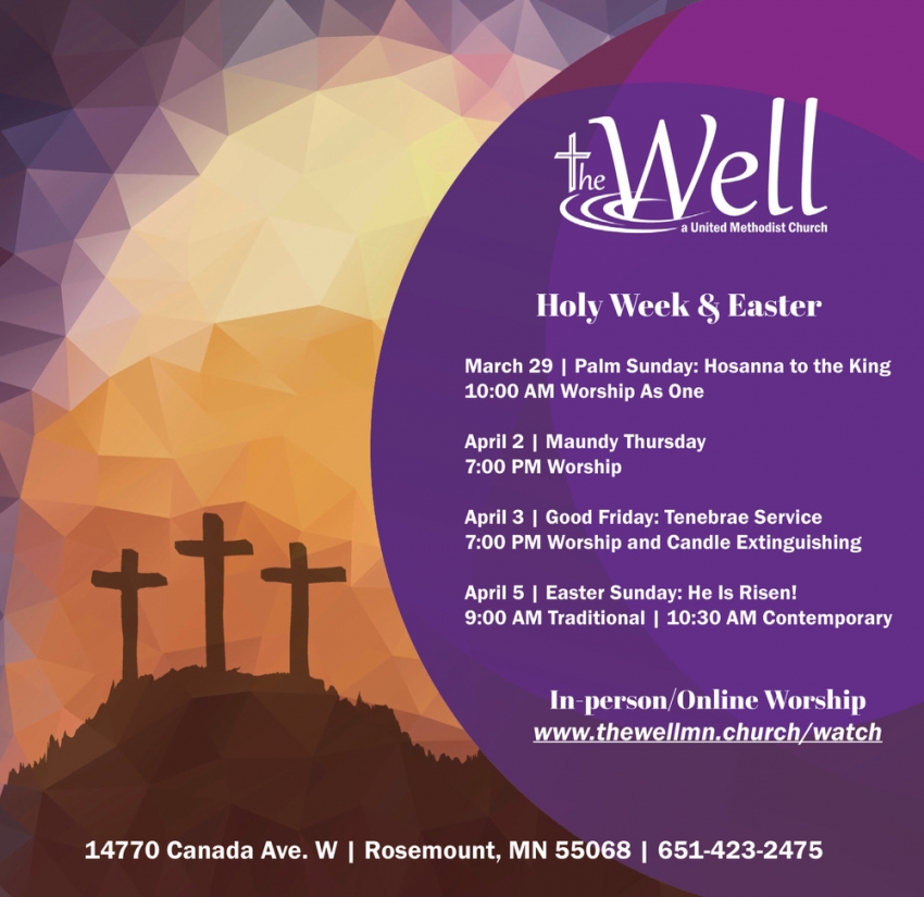 The Well a United Methodist Church - Rosemount