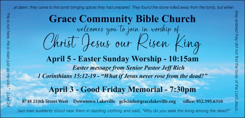 Grace Community Bible Church