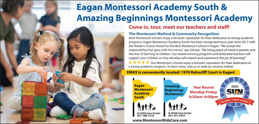 Eagan Montessori Academy South - Eagan Montessori Academy North