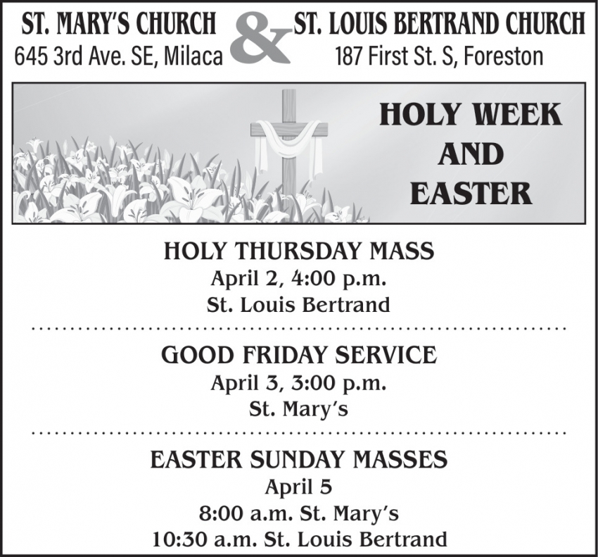 St. Mary's Church & St. Louis Bertrand Catholic Church