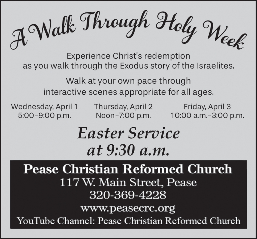 Pease Christian Reformed Church