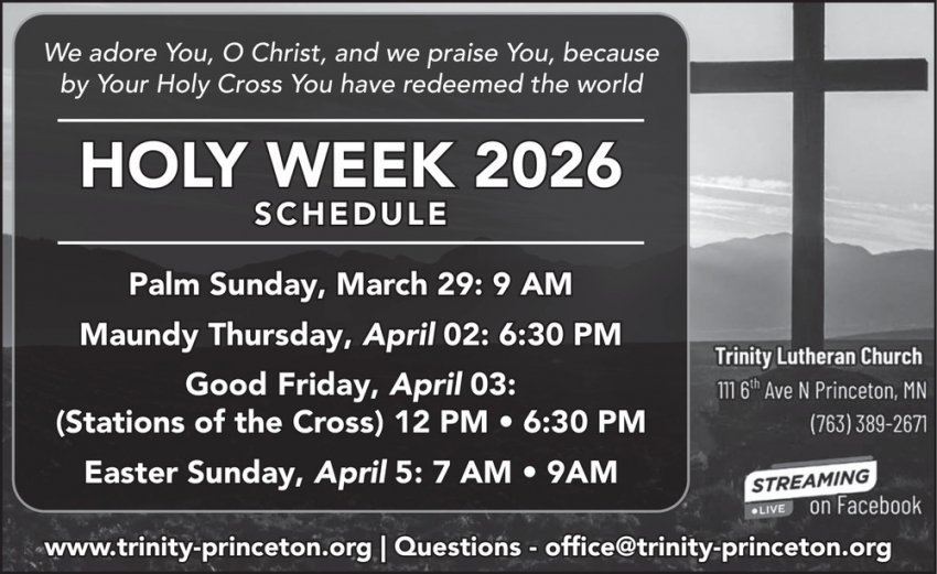 Trinity Lutheran Church - Princeton