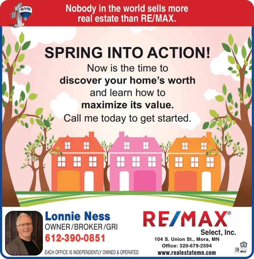 Lonnie Ness - Re/Max Select
