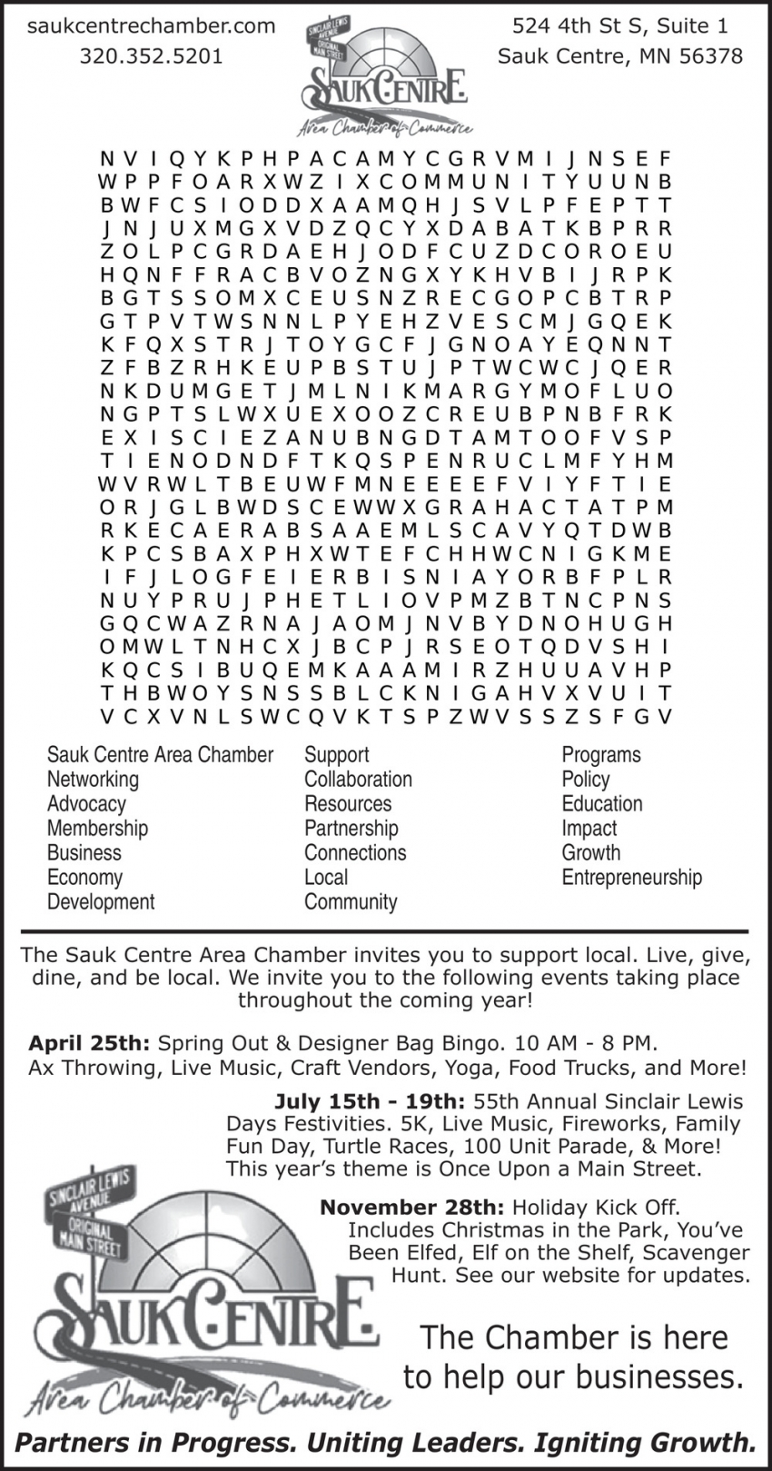 Sauk Centre Chamber of Commerce