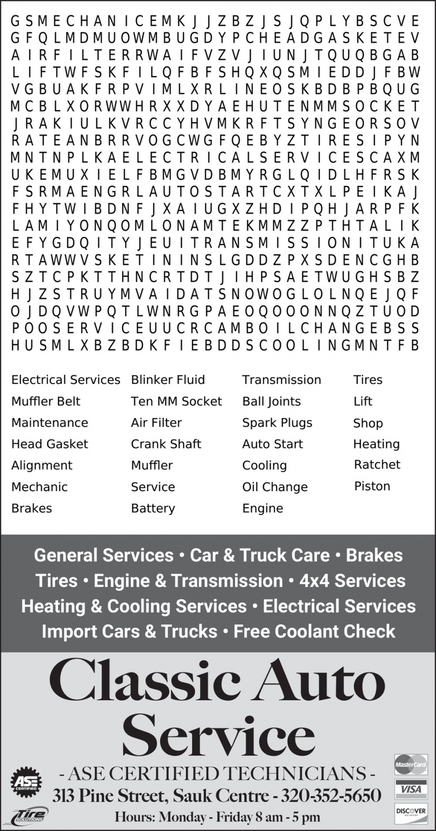 Classic Auto Service