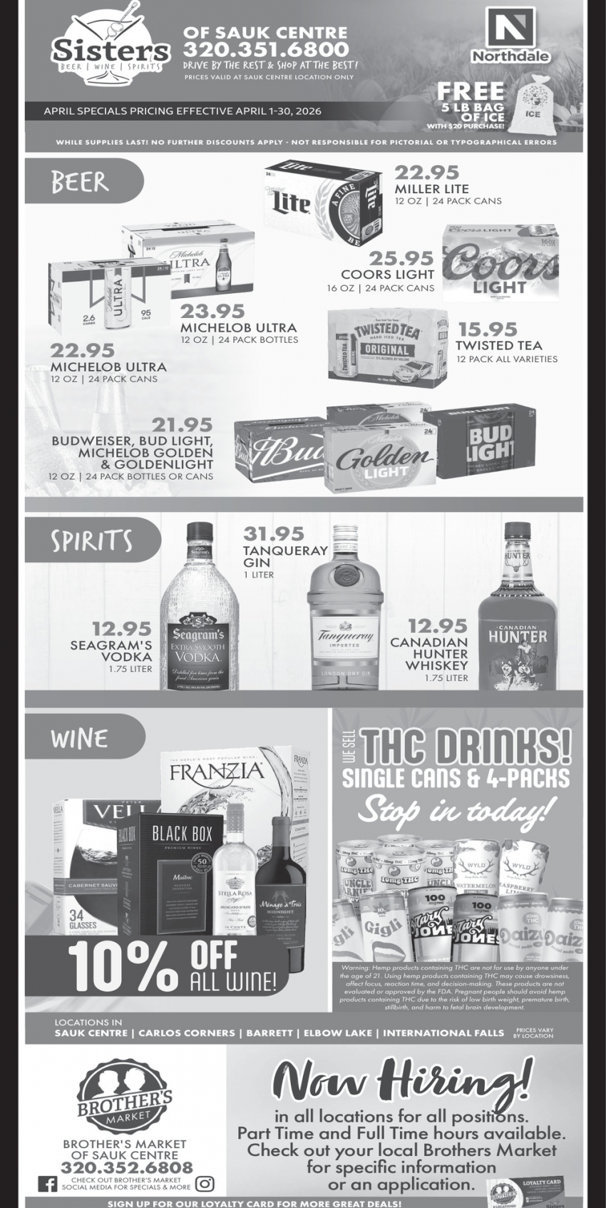 Brother's Market & Sisters Beer, Wine, Spirits