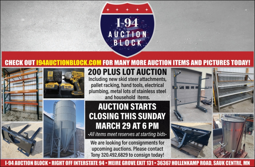 I-94 Auction Block