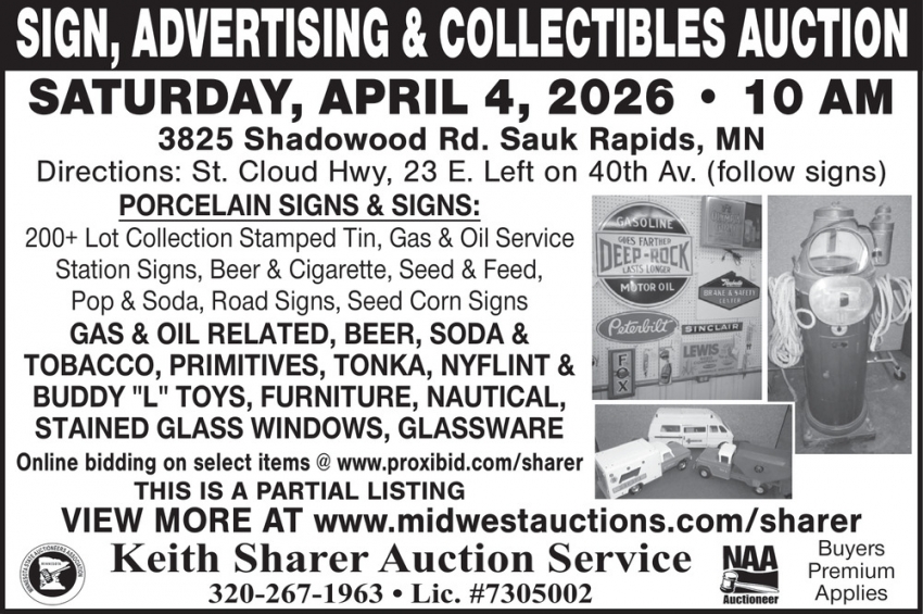 Keith Sharer Auction Service