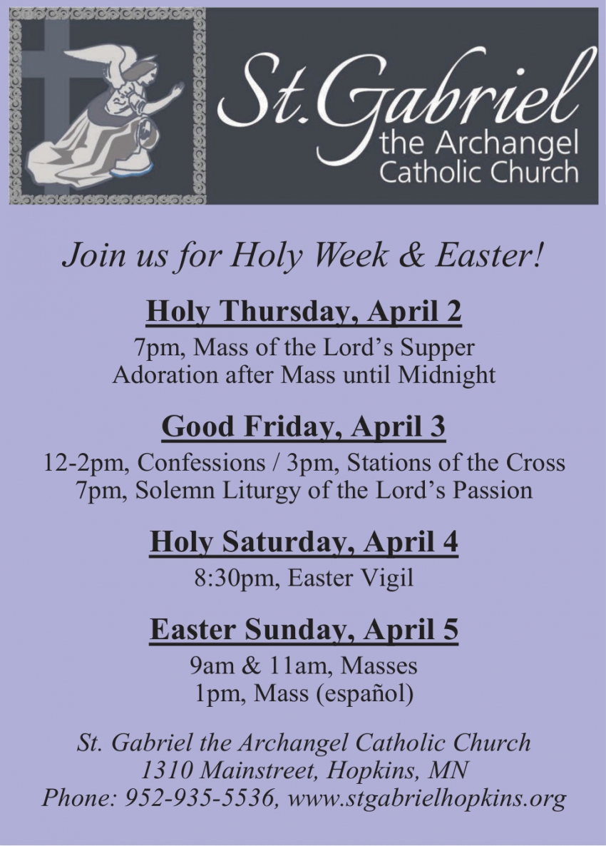 St. Gabriel the Archangel Catholic Church - Hopkins