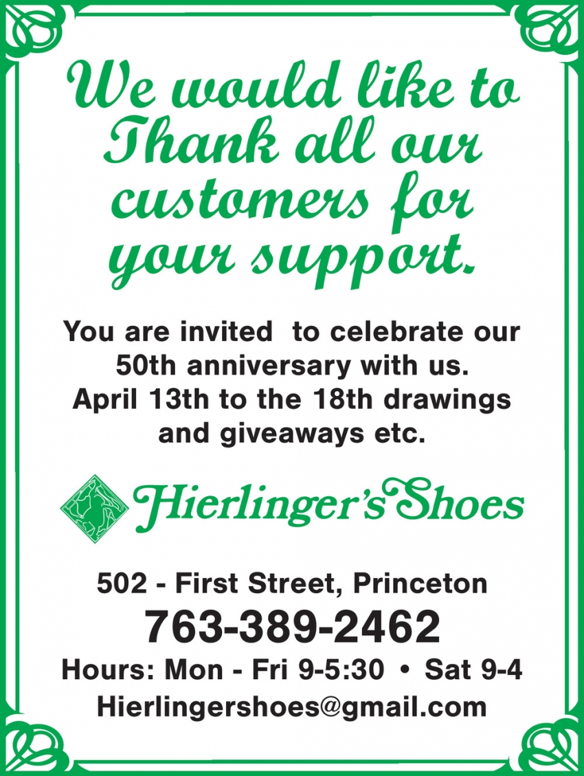 Hierlinger's Shoe Store