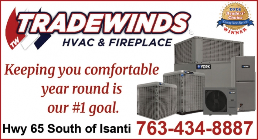 Tradewinds Heating, Air Conditioning, Fireplace, LLC