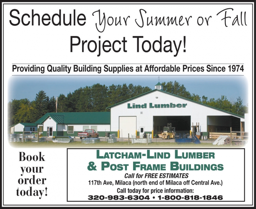 Latcham-Lind Lumber & Post Frame Buildings