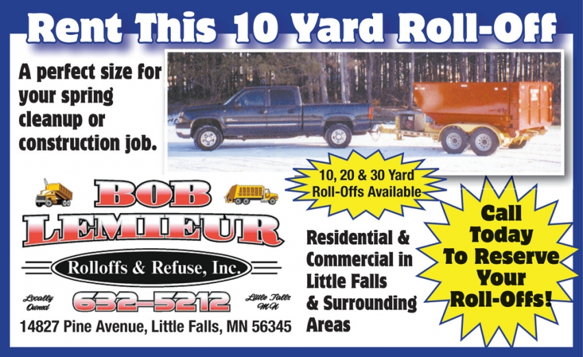 Bob Lemieur Rolloffs & Refuse, Inc