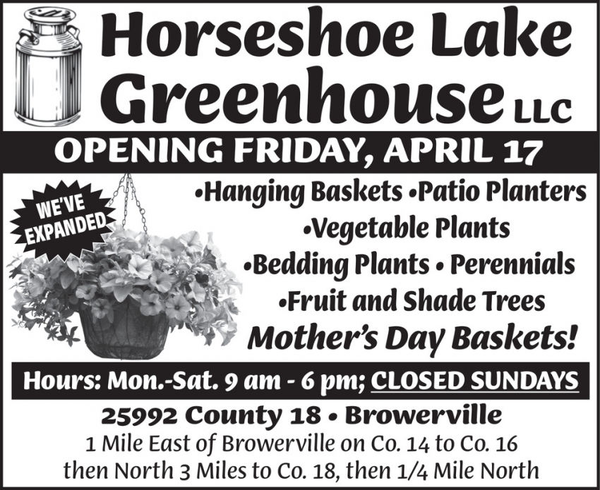 Horseshoe Lake Greenhouse LLC