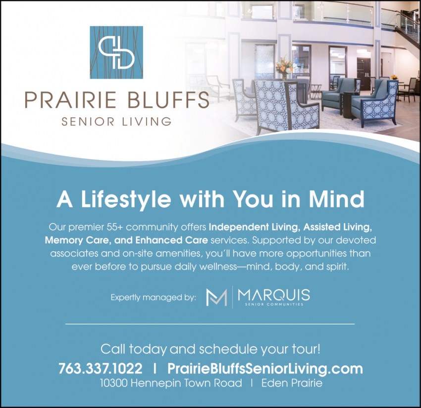 Prairie Bluffs Senior Living