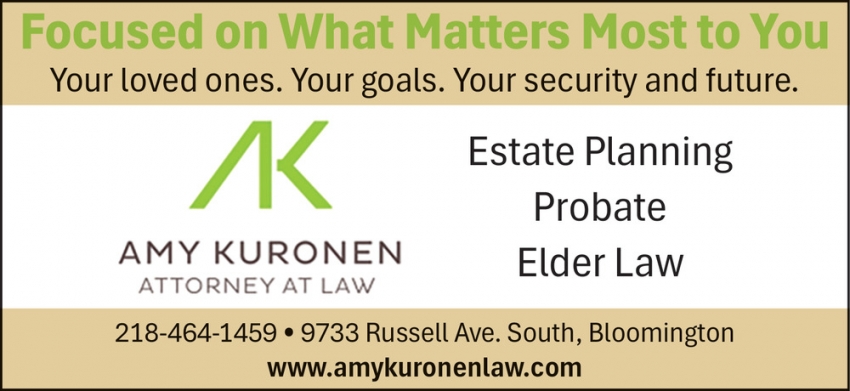 Amy Kuronen Attorney at Law