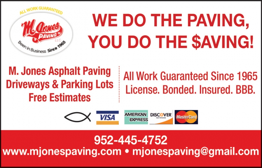M. Jones Paving