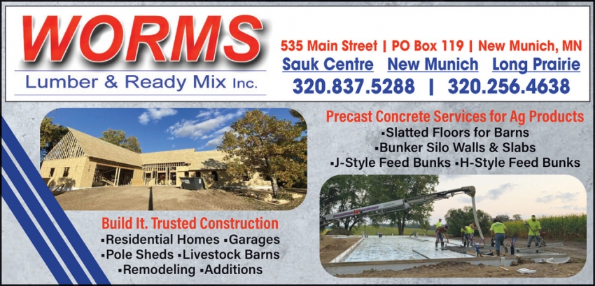 Worms Lumber And Ready Mix