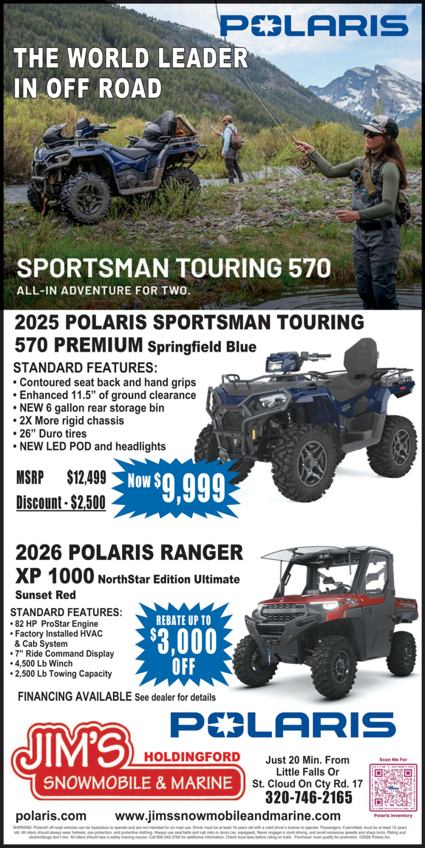 Jim's Snowmobile & Marine Inc