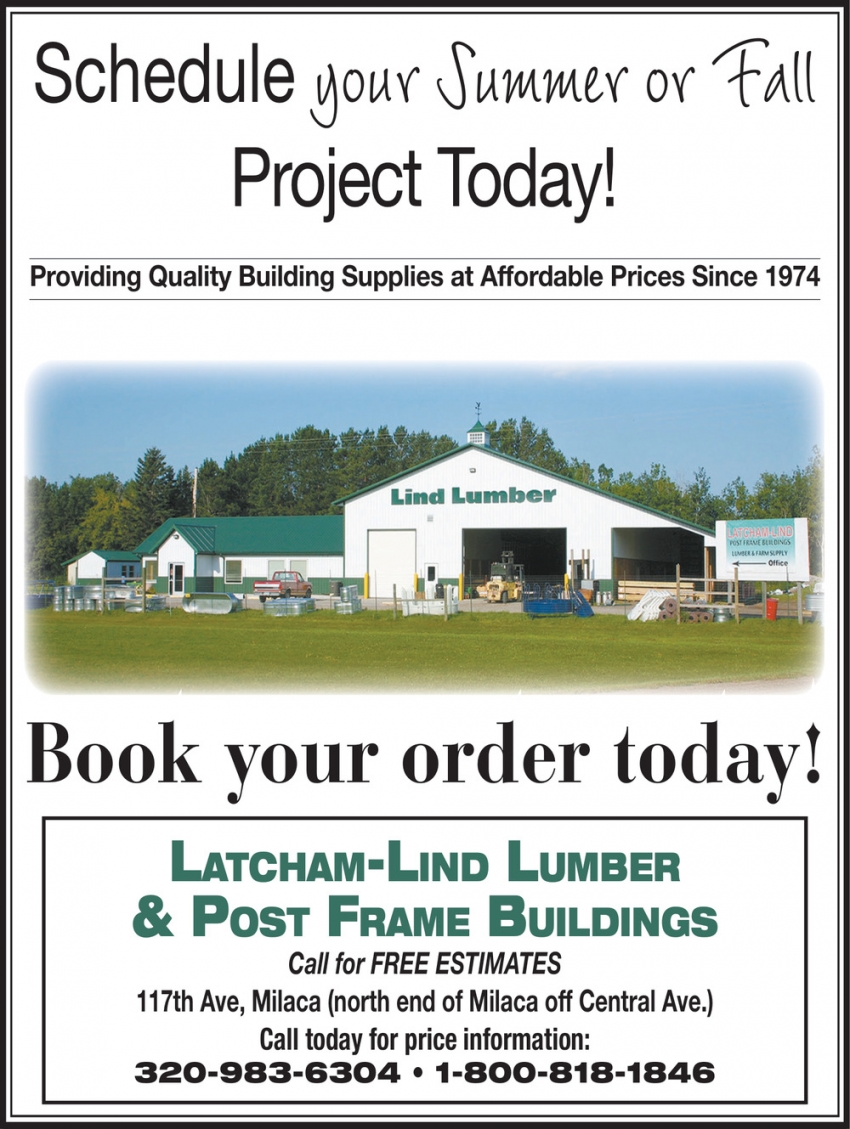 Latcham-Lind Lumber & Post Frame Buildings
