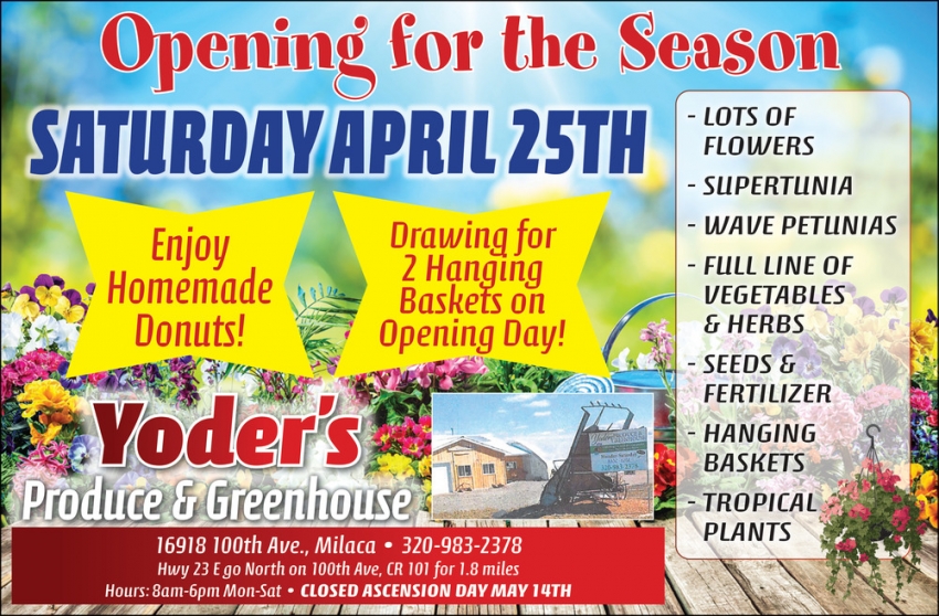 Yoder's Produce & Greenhouse