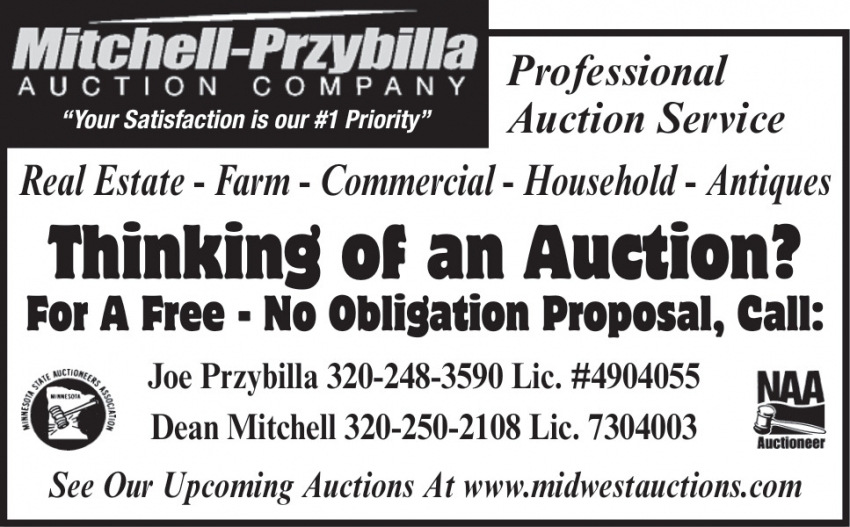 Mitchell-Przybilla Auction Co