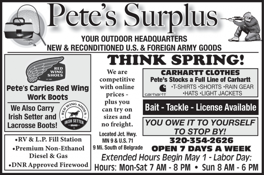 Pete's Surplus