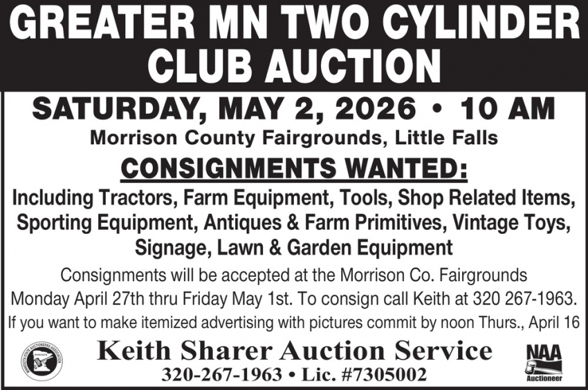 Keith Sharer Auction Service
