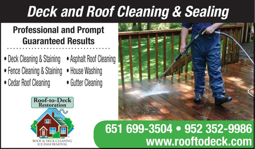 Roof to Deck Restoration