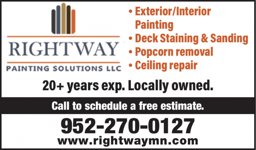 Rightway Painting Solutions Inc