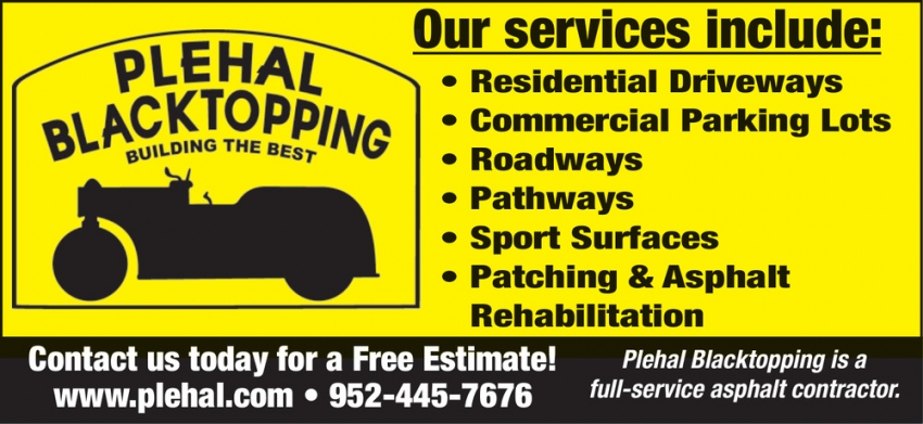 Plehal Blacktopping LLC