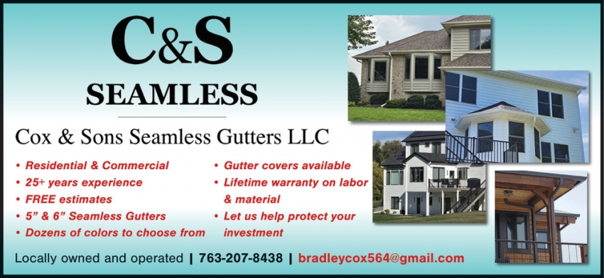 Cox & Sons Seamles Gutters LLC